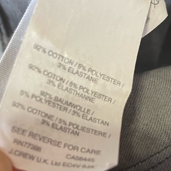 J. Crew Mid-Rise Ankle Jeans in Charcoal Gray Size 27 - Picture 5 of 9